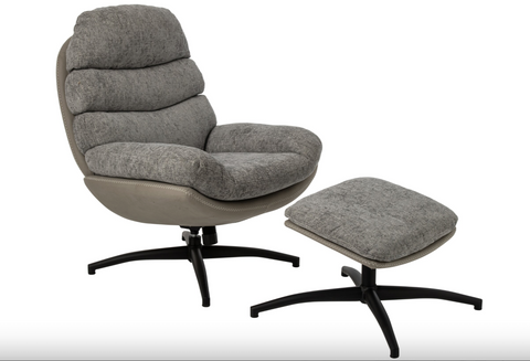 Relax Zetel Metaal Grijs (265919)