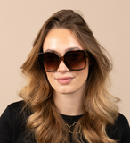 BROWN TORTOISE SUNGLASSES - SG006-TB