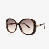 Brown/green tortoise sunglasses - SG008-TG