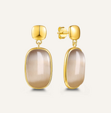 925 Sterling Zilveren Oorbellen voor Dames – Blush Essence statement