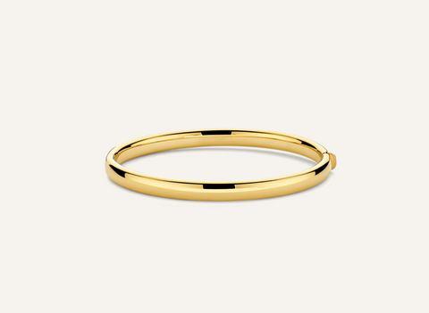 925 Sterling Zilveren 5MM Ronde Bangle voor Dames – Eternals
