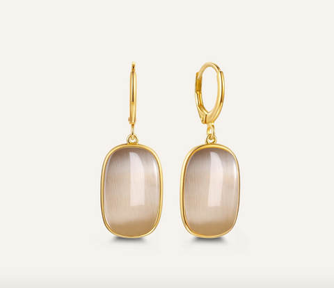 925 Sterling Zilveren Oorbellen voor Dames – Blush Essence statement