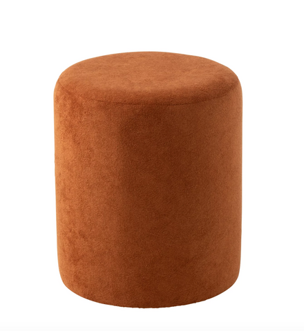 Poef Mdf Donkeroranje
