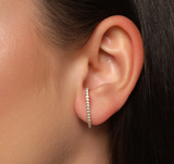 Glow Bow Stud Earrings | 18K Gold Plated