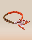 Mocka Bandana Necklace in Faux Leather