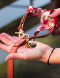 Mocka Bandana Necklace in Faux Leather
