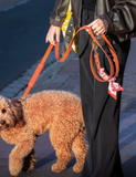 Mocka Bandana Necklace in Faux Leather