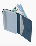 PASJESHOUDER SLIM BLAUW