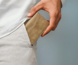 PASJESHOUDER SLIM BEIGE