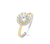 Ring Goud met diamanten