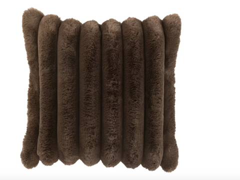 Kussen Large Corduroy Polyester Chocolade (46612)