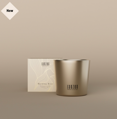 Scented Candle Morning Rose