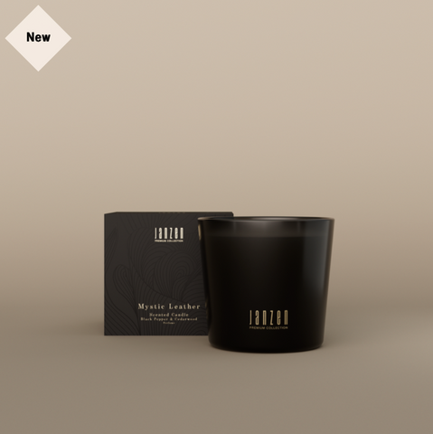 Scented Candle Mystic Leather