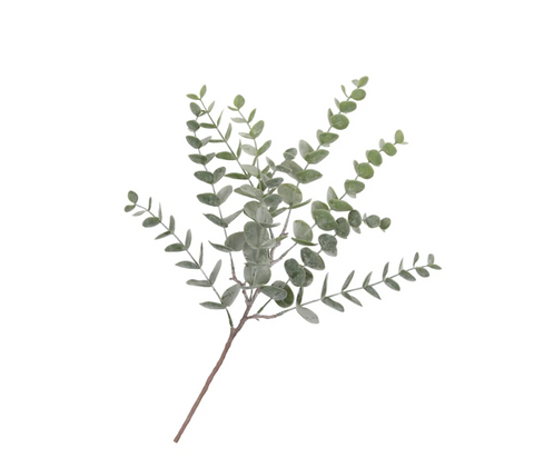 Silk eucalyptus green stem 51cm