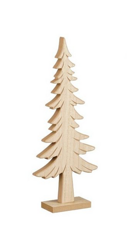 MICA DECORATIONS DECORATIE BOOM BRUIN FSC 100% - L14,5XB5XH35CM