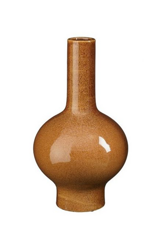 MICA DECORATIONS MILLY VAAS BRUIN - H45XD25CM