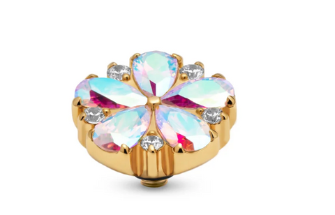 Melano Twisted Crystal Flake Steentje