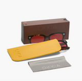 Zonnebril OKKIA -GIOVANNI - rood glas