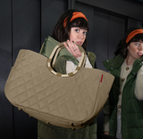 Reisenthel : Loopshopper L frame rhombus olive
