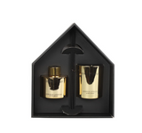 Geurkaars Golden Delight Gift box geurstokje & kaars goud-L7,5B21,5H25CM