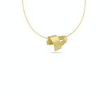 Ketting- Yvette Ries - Goud ketting knoop