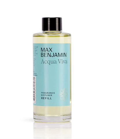 Max Benjamin - Geurstokjes Navulling 150 ml - Acqua Viva