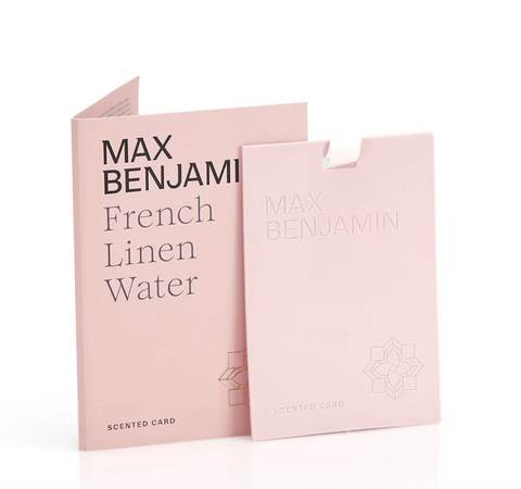 Max Benjamin - Geurkaart - French Linen Water