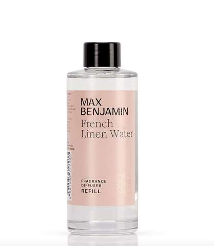 Max Benjamin - Geurstokjes Navulling 150 ml - French Linen Water