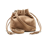 SUEDE POSSE POUCH SAND