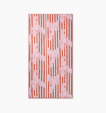 Strandhanddoek microvezel - Rood - Lobster Bay - 180 x 90 cm
