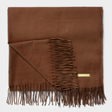 Sjaal THICK PLAIN SCARF
