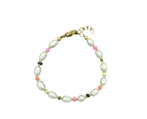 Armband Pearl bracelet fall colours