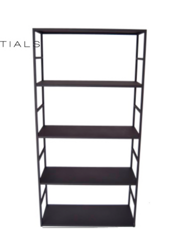 Kast Haans - Cabinet Iron Structure Matt Black 5 Shelves