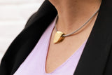 Yvette Ries - Halsketting met gouden hanger