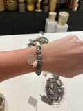 Armband - THE MOSHI - Bracelet Bea, beige/silver