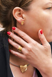 Ring - Yvette Ries - Ring Mat goud